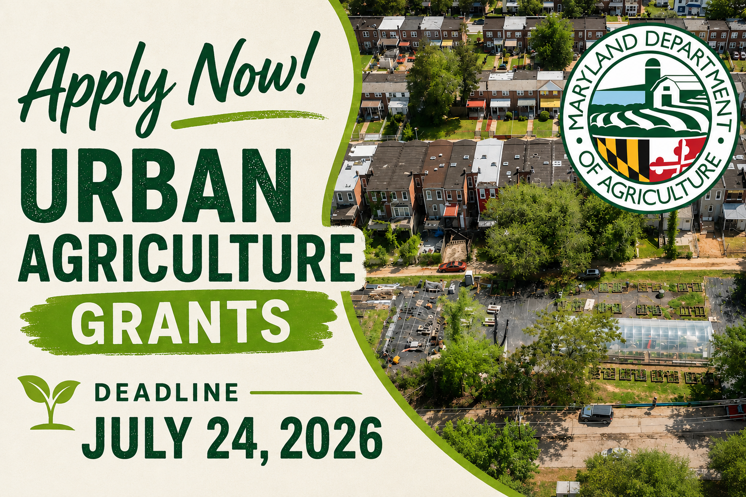 Urban agriculture grants
